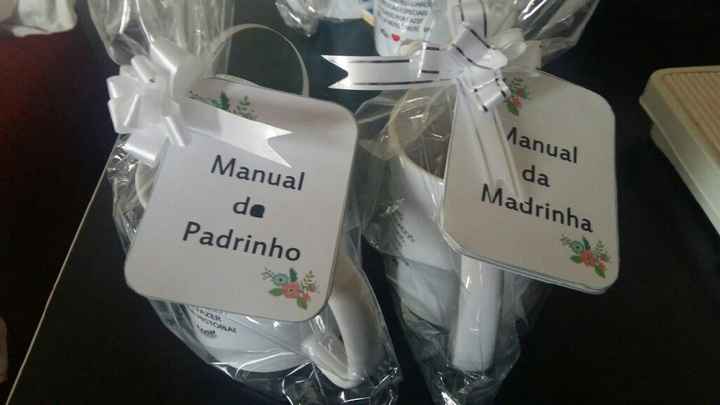 Lembranças para padrinhos! - 1