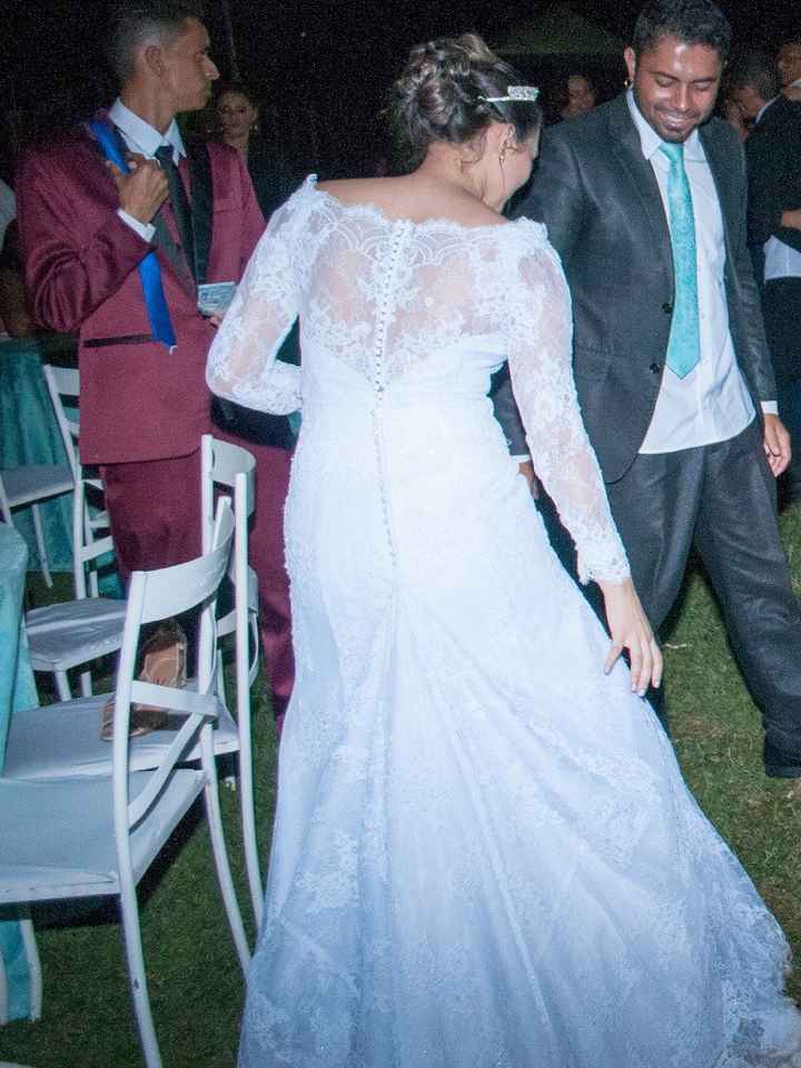 Casamentos reais 2018: o vestido (costas) - 1