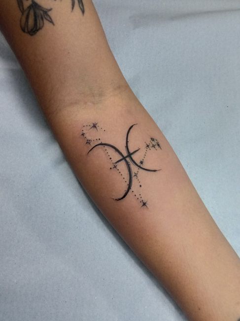 Fizemos uma tattoo ♑♥️♓ 2