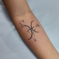 Fizemos uma tattoo ♑♥️♓ - 2