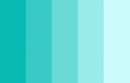 Paletas de cores. - 2