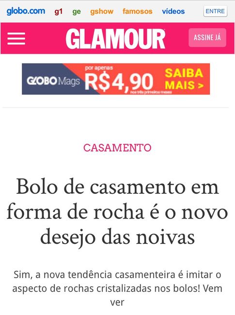 Bolo rocha -  será que essa moda pega? rs - 2