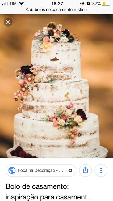 Qual será o sabor do bolo de casamento? - 1