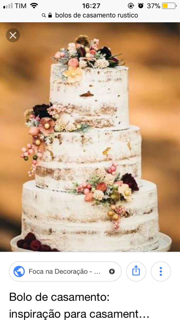 Qual será o sabor do bolo de casamento? - 1