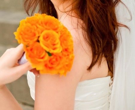 Buquê laranja!! Meu Sonho