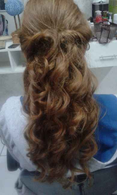 Penteado escolhido (Minha irmã vai casar!