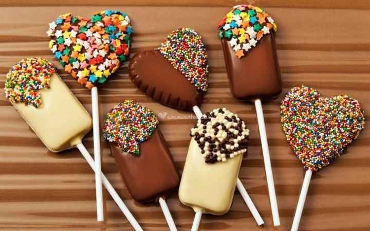 Eles tbm terão uma lembrancinha super especial e saborosa do nosso grande dia, vou dar para toda as 