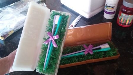 Convites que fizemos para os nossos padrinhos - 2