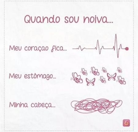 Como é a cabeça de uma noiva... - 1