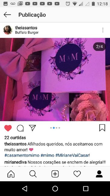 Caixa dos padrinhos e madrinhas - 9