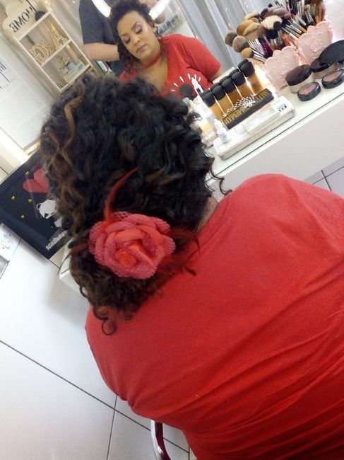 Meu teste de Maquiagem e cabelo #vemver - 3