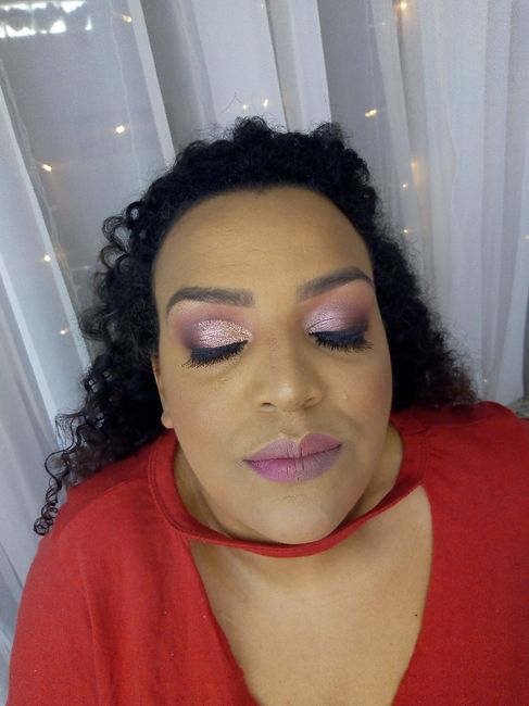 Meu teste de Maquiagem e cabelo #vemver - 4