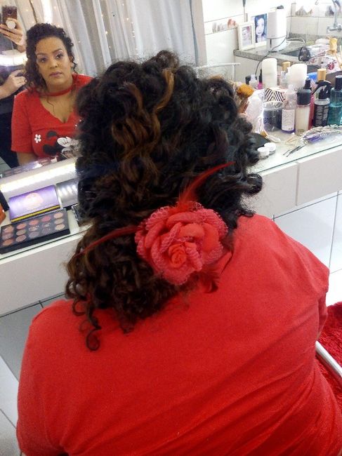 Meu teste de Maquiagem e cabelo #vemver - 9