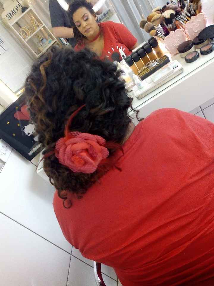 Meu teste de Maquiagem e cabelo #vemver - 3
