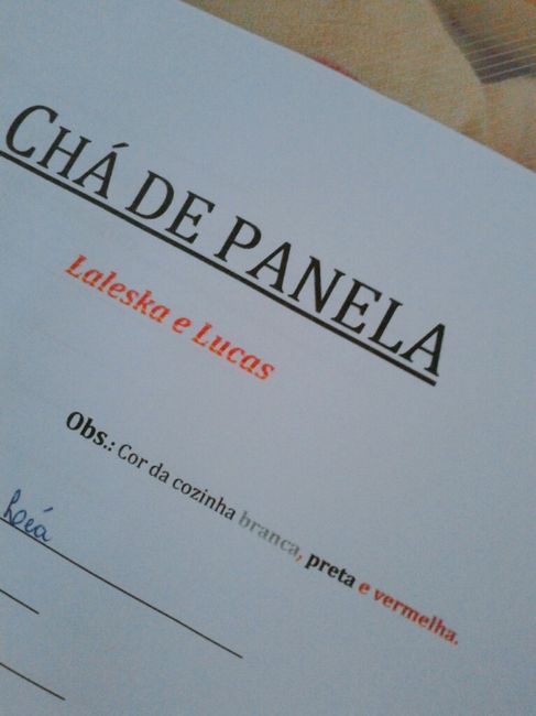 ChÁ de panela - 2