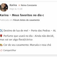 ÚLTIMO PASSO: Compartilhe seus favoritos de casamento! - 1