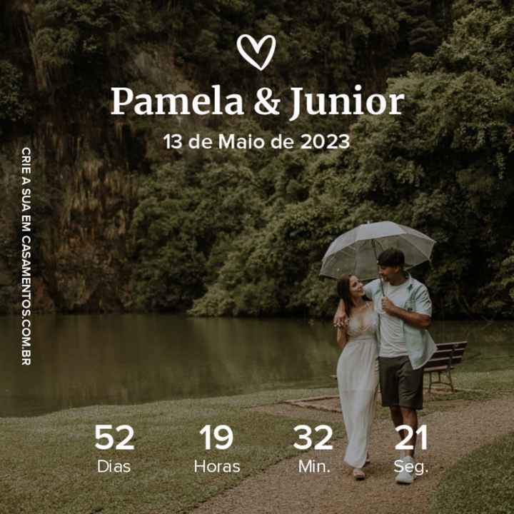 Chegamos no dois dígitos 🙏🏻 👰🏻‍♀️ - 1