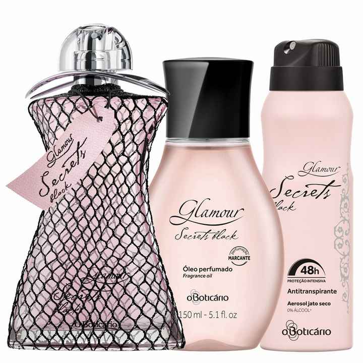Perfume Glamour Secrets Black