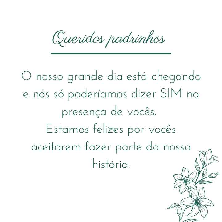 Manual dos Padrinhos - Atrasada mas tá valendo rsrs - 2