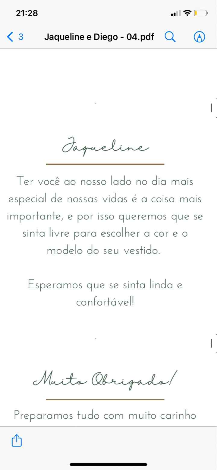 Madrinhas com vestidos da cor que quiserem ou tudo no mesmo tom? - 1