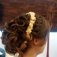 Minha prova de cabelo e última do vestido!!! - 2