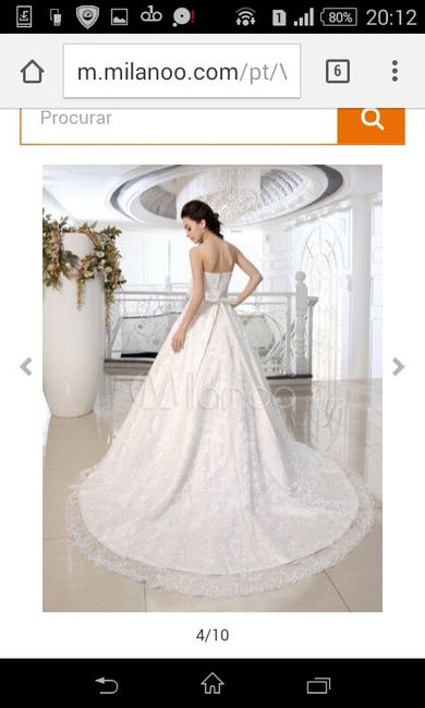 Vestido,  site milanoo - 2