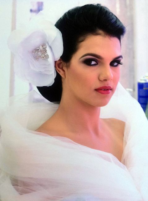 Penteado para o dia do casamento