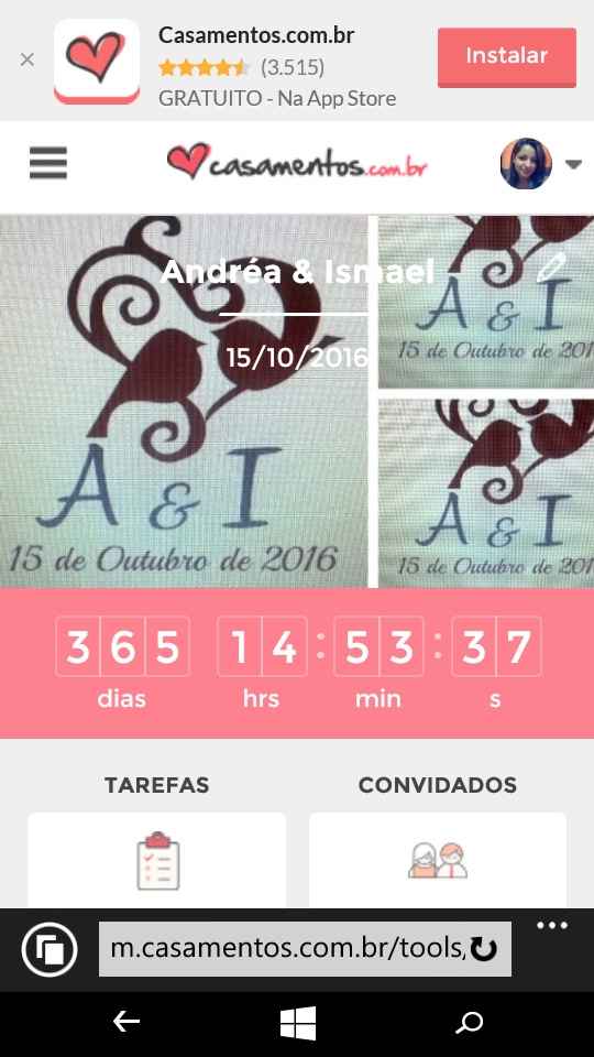 Falta um ano...