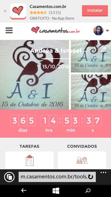 Falta um ano...