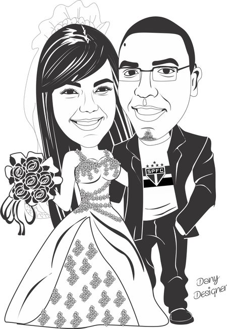 Nossa caricatura.