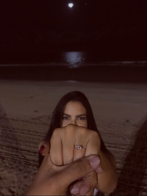 Pedido de casamento! Anel de noivado 💛 - 2