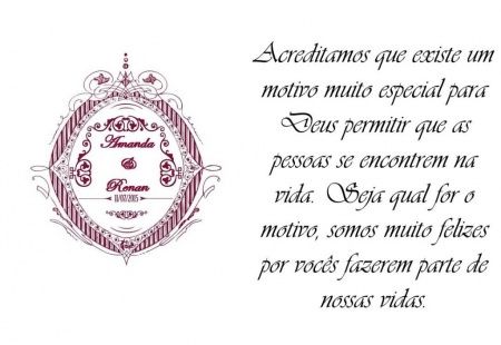 Convite Padrinhos