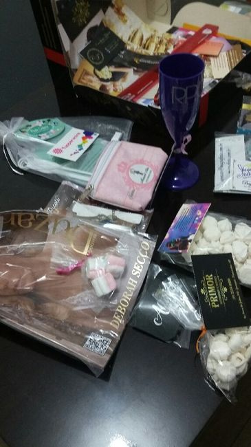 Recebi meu kit noivas - 2