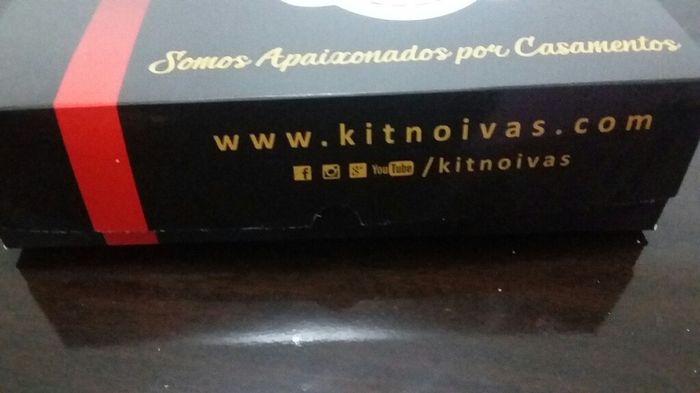 Recebi meu kit noivas - 5
