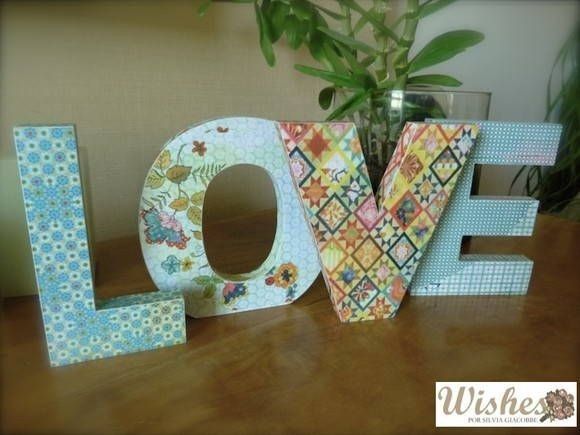letras mdf