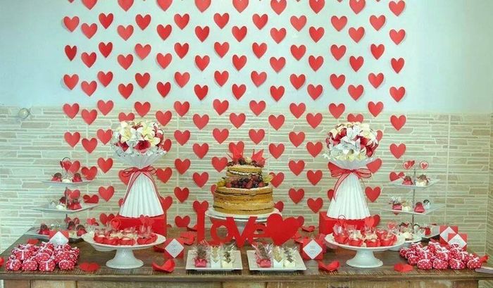 Decoração de casamento diy parte 04- Atrás da mesa do bolo 8