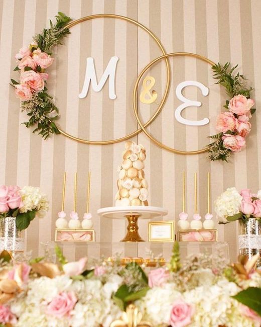 Decoração de casamento diy parte 04- Atrás da mesa do bolo 13