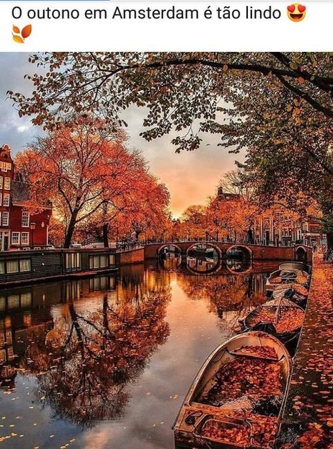 Outono em Amsterdam