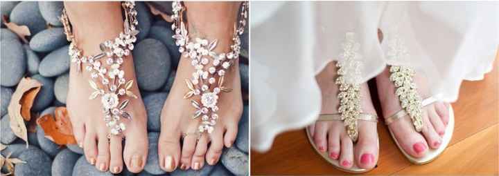 Barefootsandal e sandalinha