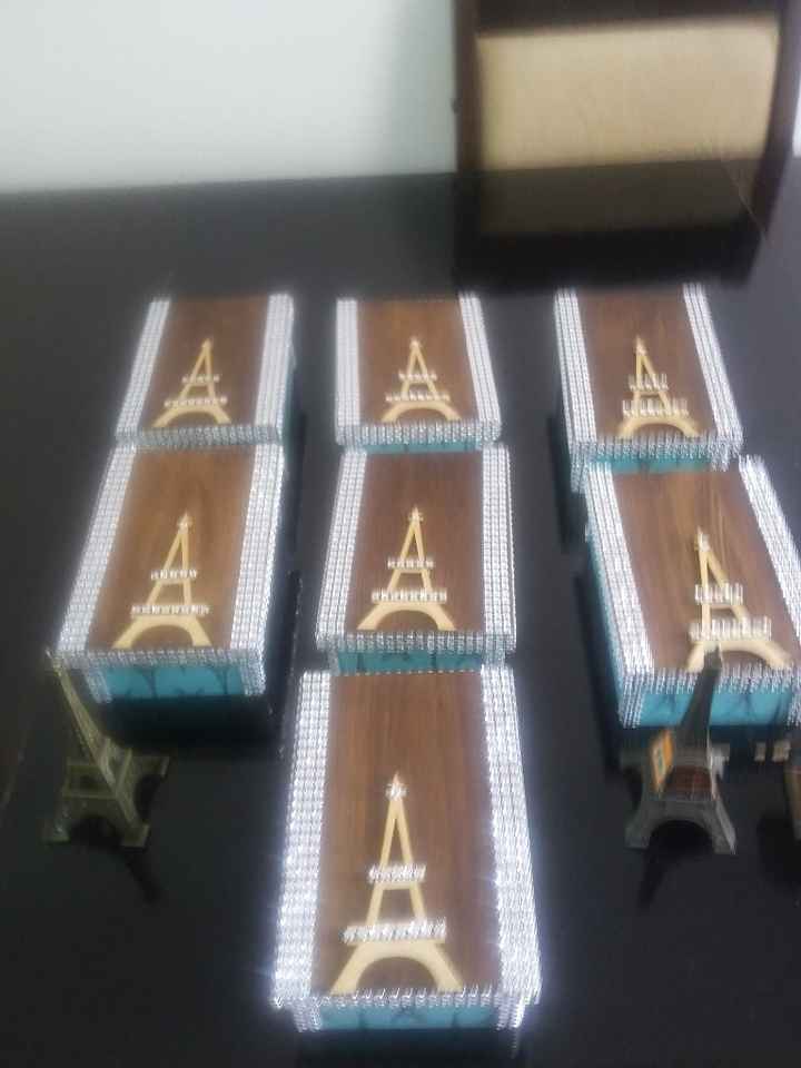 Caixinhas Torre Eiffel