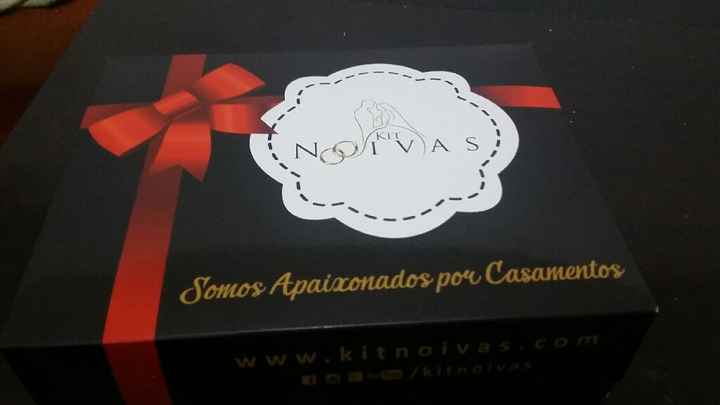 Recebi meu kit noivas - 4