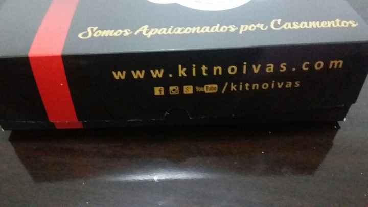 Recebi meu kit noivas - 5