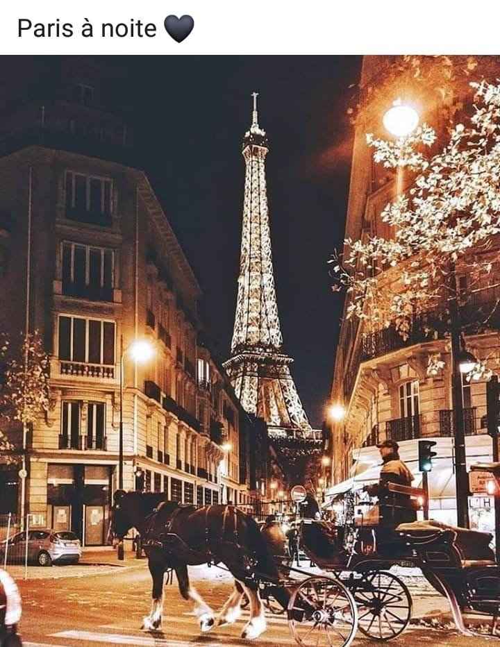 Paris á noite
