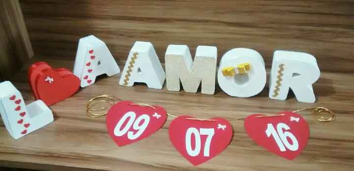 Meu varal "save the date " pra usar no pré wedding - 1