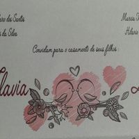 Meu convite de casamento...vem ver - 3
