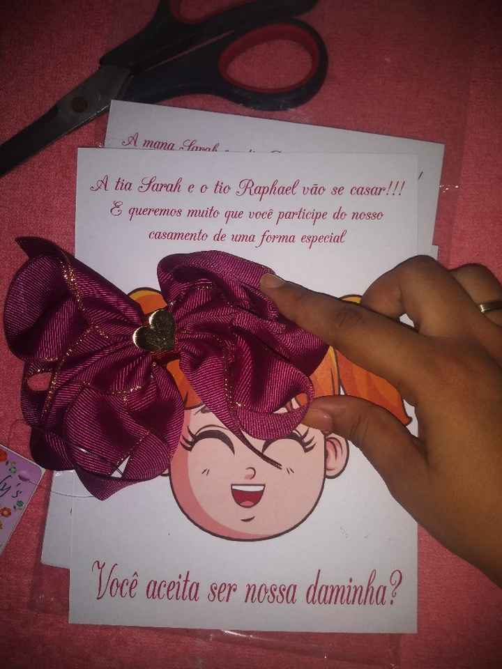 Convite das daminhas prontinhos 🥰 - 3