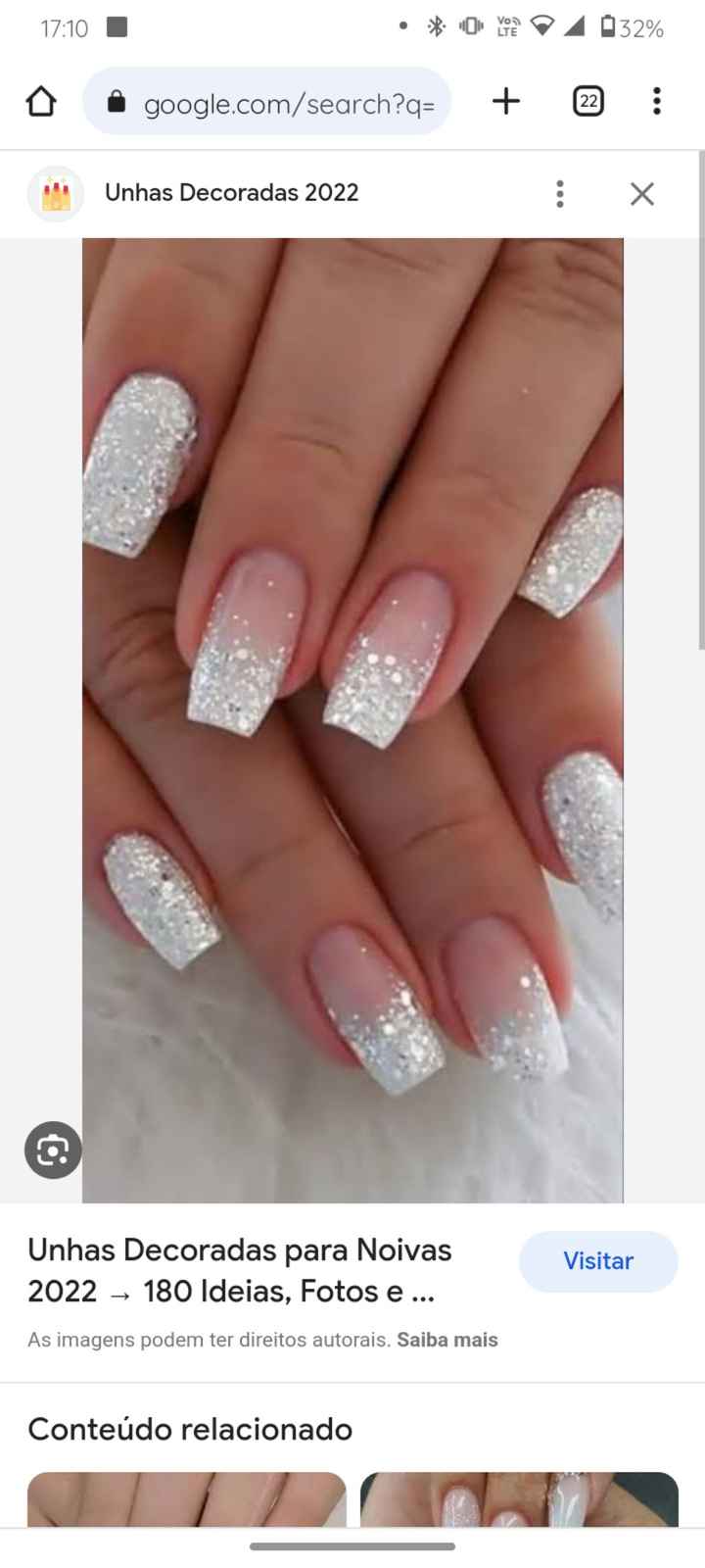 Unhas da Noiva 💅 - 1