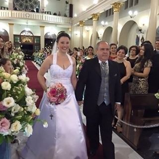 Entrando com o papai