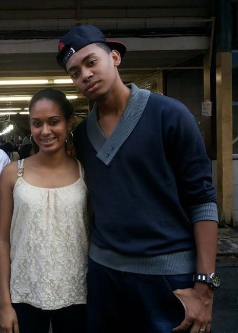 Primeira foto com Bê