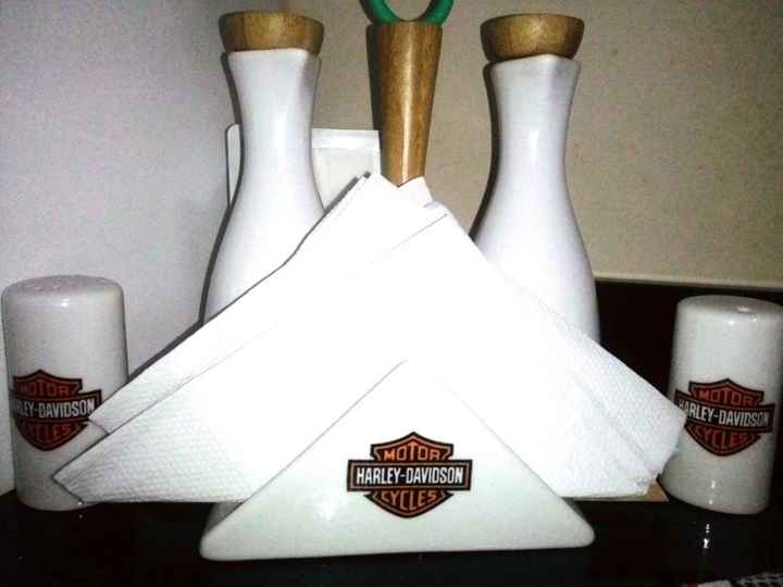 Galheteiro Harley Davidson